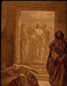 "Fariseeren og tolleren" av Gustave Doré