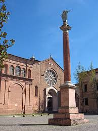 Den "nye kirken" i Bologna hvor St. Dominikus nå er gravlagt