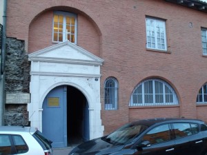 Inngangspartiet til St. Dominikus' hus i Toulouse